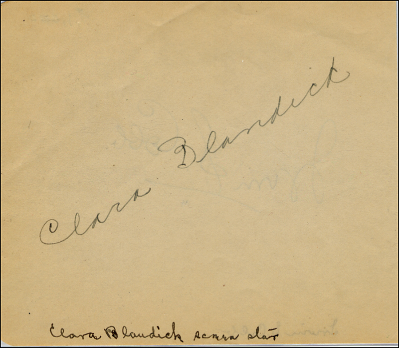 Lot 1390 Wizard of Oz: Blandick, Clara