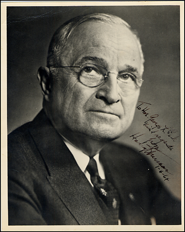 Lot 87 Harry S. Truman