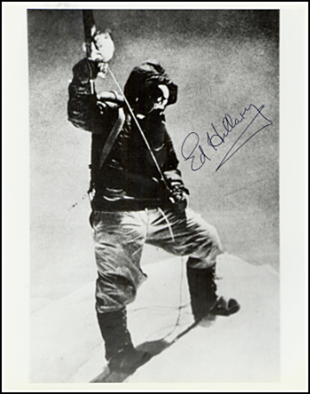 Lot 157 Edmund Hillary