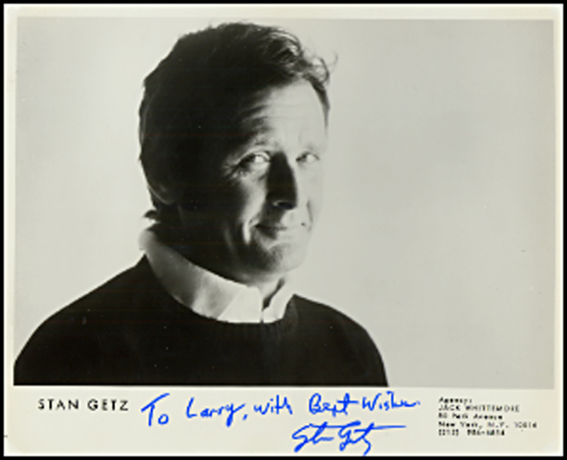 Lot 574 Stan Getz
