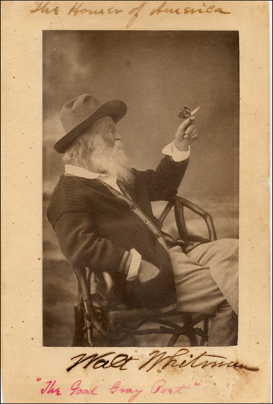 Lot 433 Walt Whitman