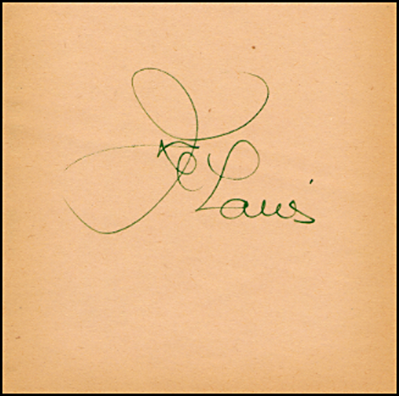 Lot 1462 Joe Louis