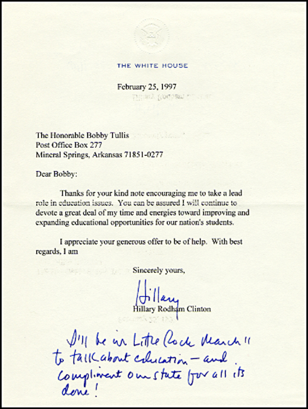 Lot 26 Hillary Clinton