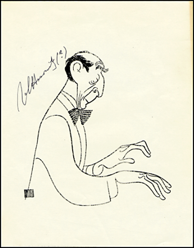 Lot 596 Vladimir Horowitz