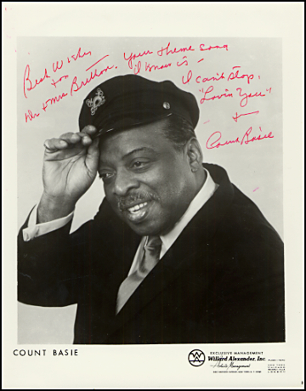 Lot 493 Count Basie