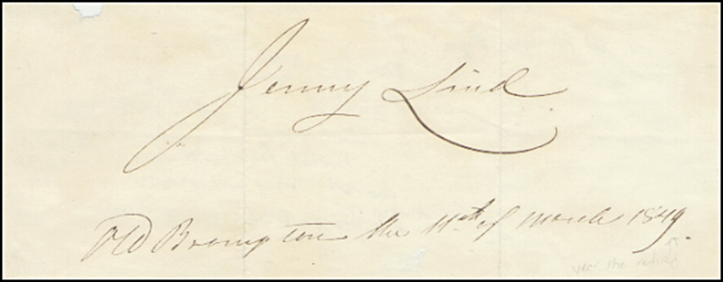 Lot 617 Jenny Lind