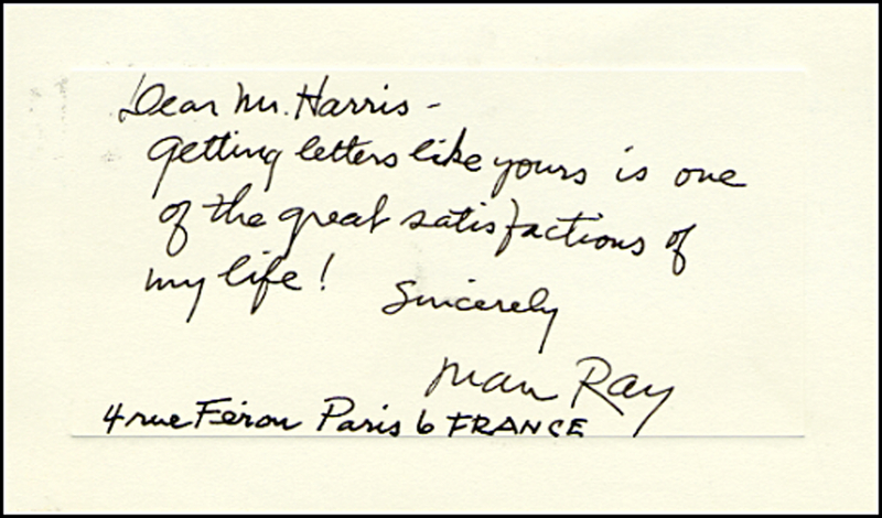 Lot 390 Man Ray