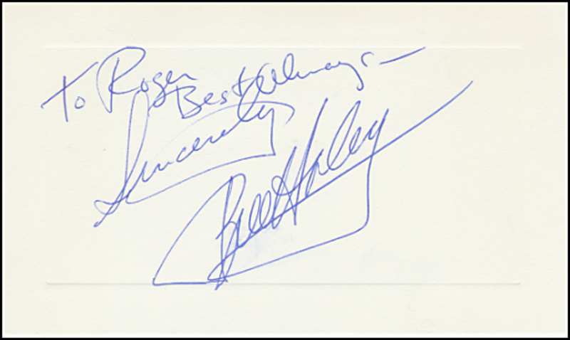 Lot 583 Bill Haley