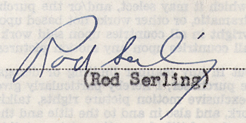 Lot 1311 Rod Serling