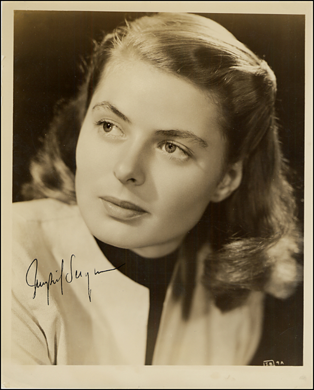 Lot 879 Ingrid Bergman