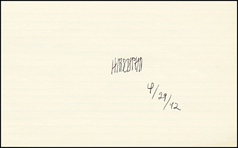 Lot 371 Al Hirschfeld
