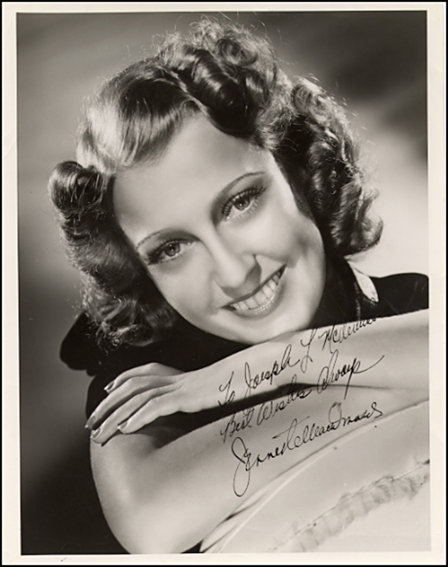 Lot 1187 Jeanette MacDonald