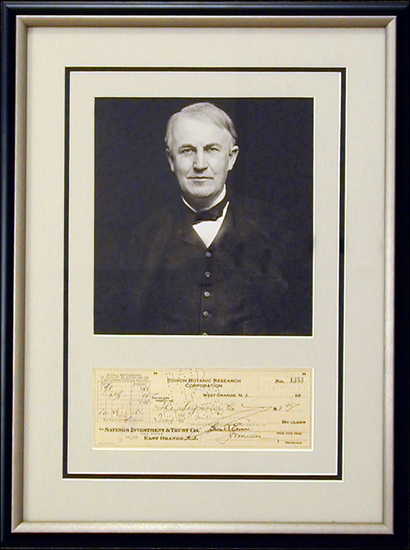 Lot 136 Thomas Edison