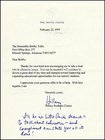 Lot #26 Hillary Clinton