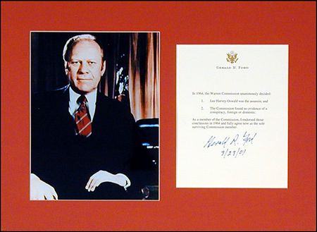 Lot #40 Gerald Ford