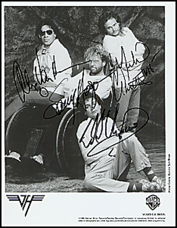 Lot 855  Van Halen