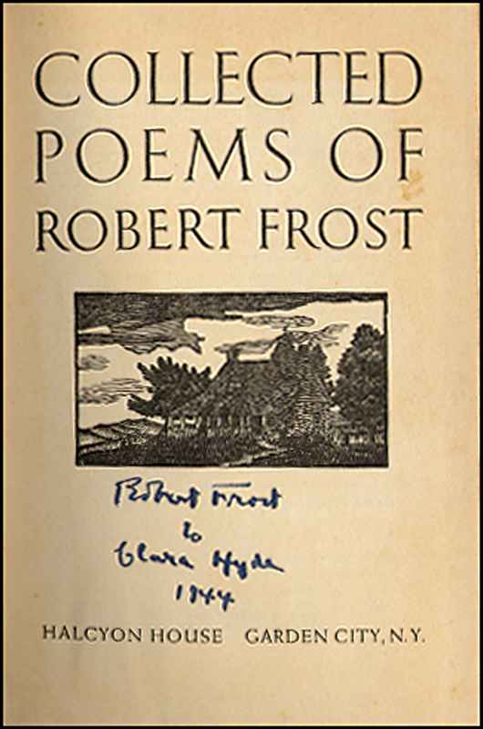 Lot 417 Robert Frost