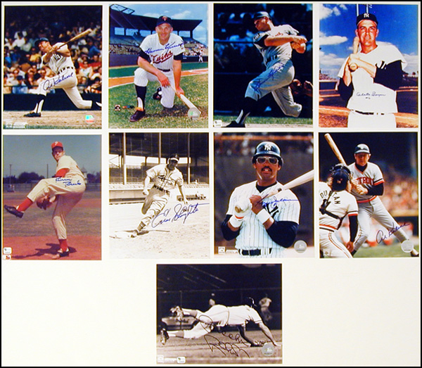 Lot 2040  Baseball Hall of Famers