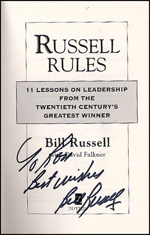 Lot 2170 Bill Russell