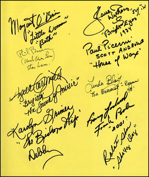 Lot 892  Actors and Actresses