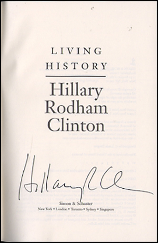 Lot 17 Hillary Clinton
