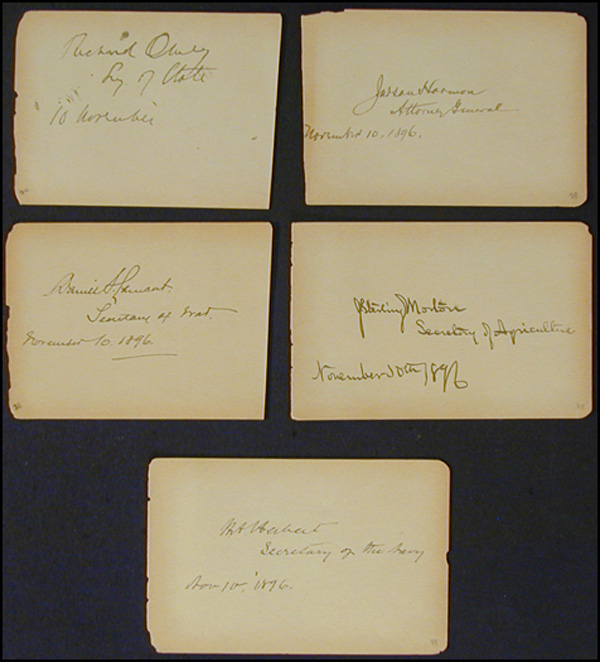 Lot 14 Grover Cleveland Cabinet