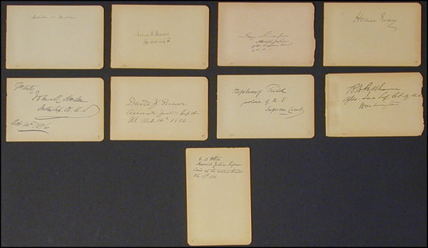 Lot 232  Supreme Court Justices