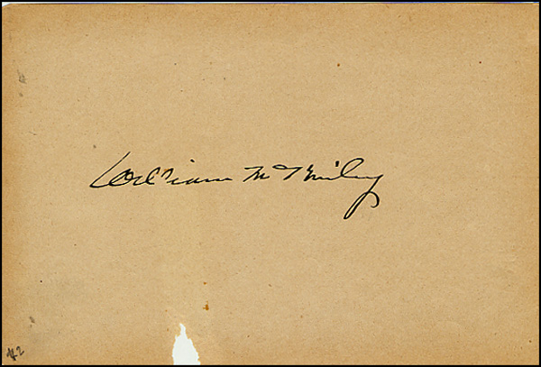 Lot 45 William McKinley and Cabinet