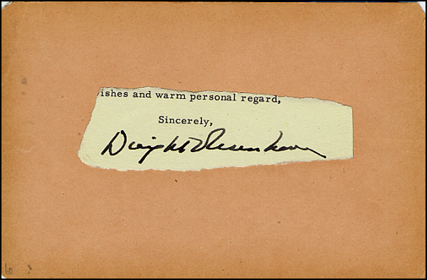 Lot 19 Dwight D. Eisenhower