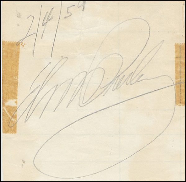 Lot 791 Elvis Presley