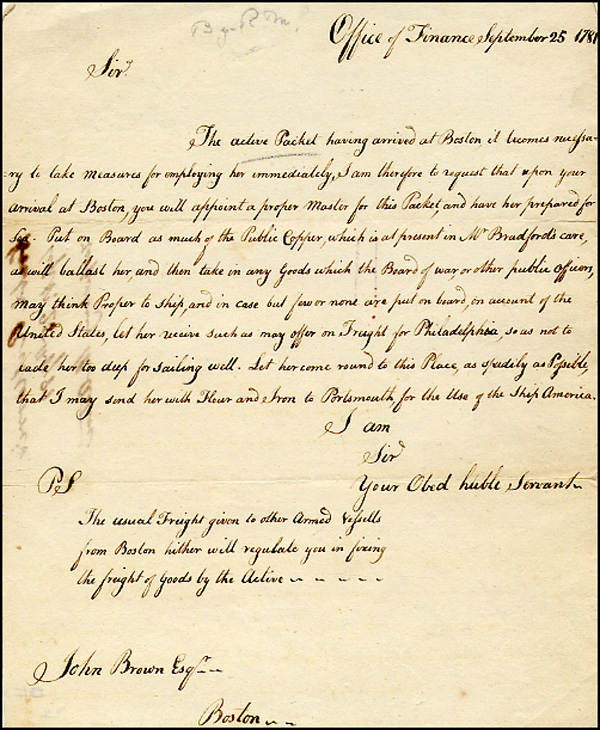 Lot 201 Robert Morris