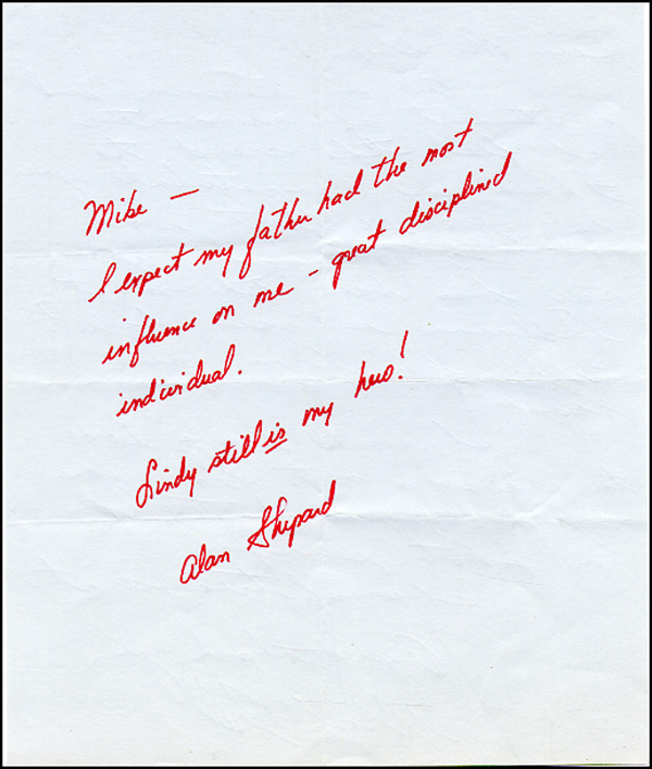 Lot 366 Alan Shepard