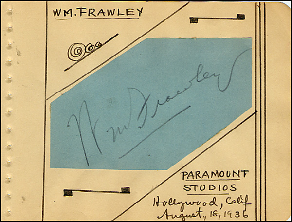 Lot 1247 William Frawley