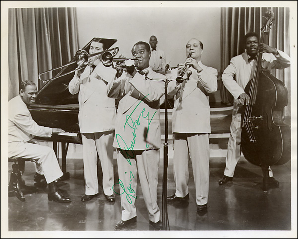 Lot 543 Louis Armstrong