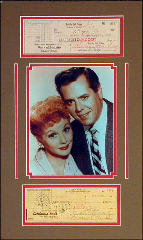 Lot 954 Lucille Ball & Desi Arnaz