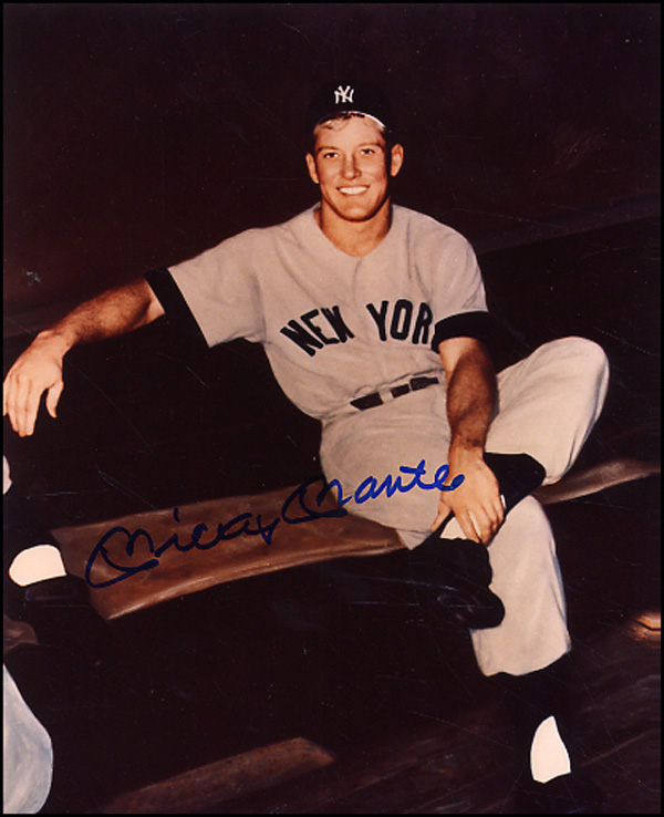 Lot 2144 Mickey Mantle
