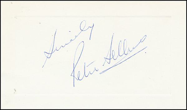 Lot 1749 Peter Sellers
