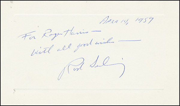 Lot 1752 Rod Serling