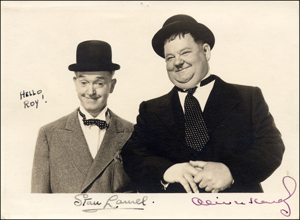 Lot 1453  Laurel and Hardy