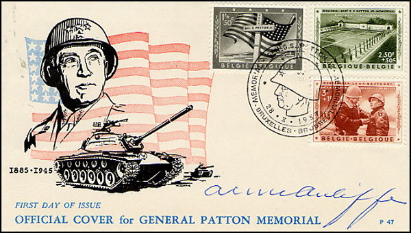 Lot 289 Anthony A. McAuliffe