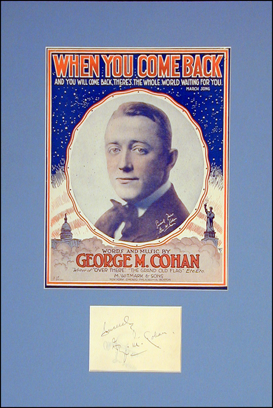 Lot 619 George M. Cohan
