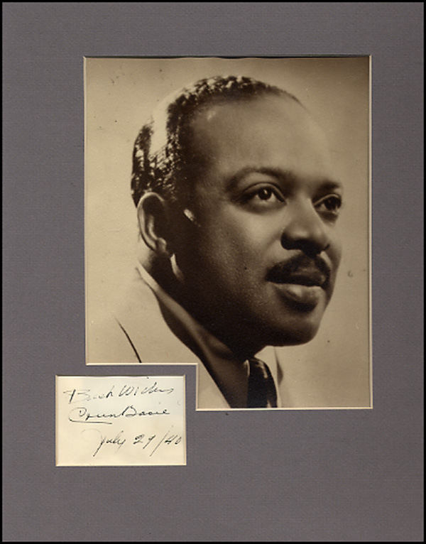 Lot 549 Count Basie
