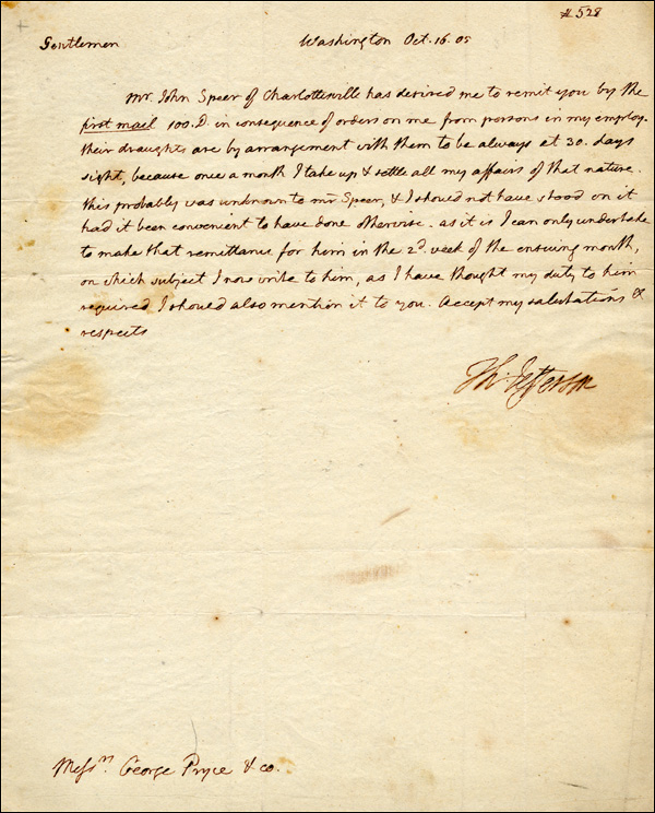Lot 36 Thomas Jefferson