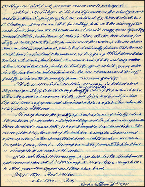 Lot 230 Robert Stroud