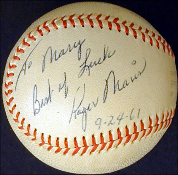 Lot 2149 Roger Maris