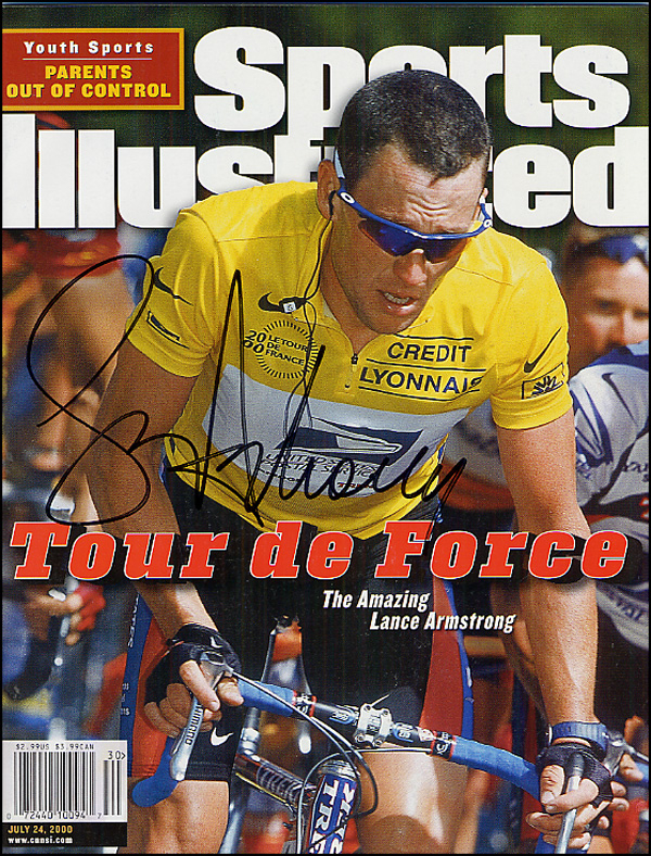 Lot 2030 Lance Armstrong
