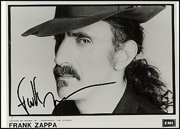 Lot 875 Frank Zappa
