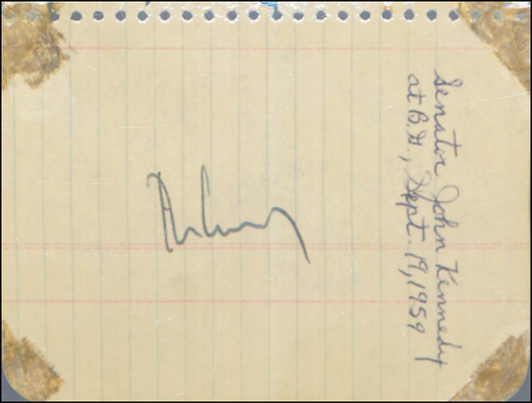 Lot 40 John F. Kennedy