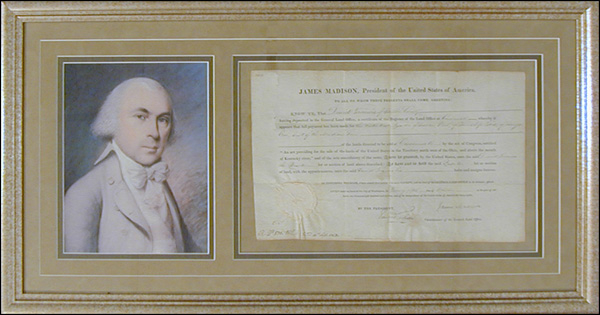 Lot 43 James Madison