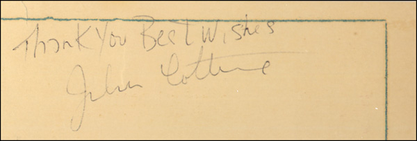 Lot 626 John Coltrane
